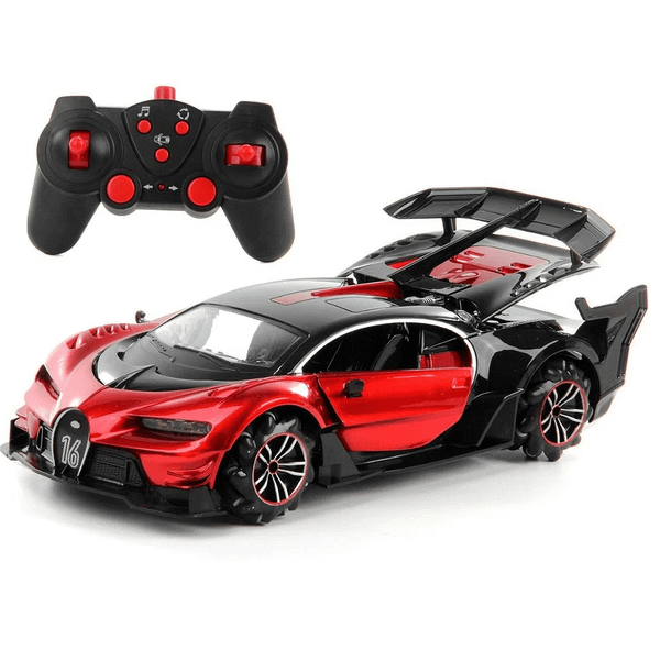 Снимка на Кола Bugatti 1:14 с радиоуправление 2,4 GHz, акумулаторни батерии със звукови и светлинни ефекти 014-2,   , цена 39.68 лв