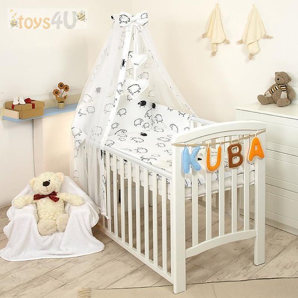 Бебешки спален комплект 10 елемента 135 х 100 см 64570-D23