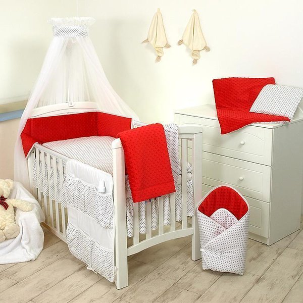 Бебешки спален комплект Minky 8 елемента 135 х 100 см 64534-D11 от    — продуктова снимка
