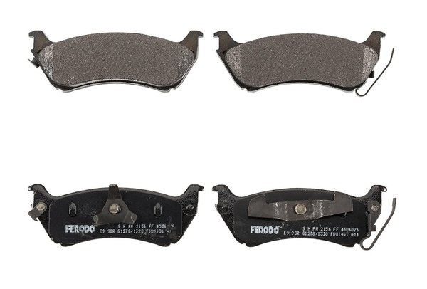 Комплект спирачно феродо, дискови спирачки FERODO PREMIER FDB1401 — снимка на продукта от Federal Mogul