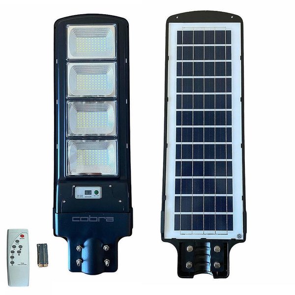 Соларна лампа COBRA 1800W със сензор за движение и дистанционно управление R4/1152