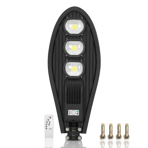 Соларна лампа COBRA 345W със сензор за движение и дистанционно управление