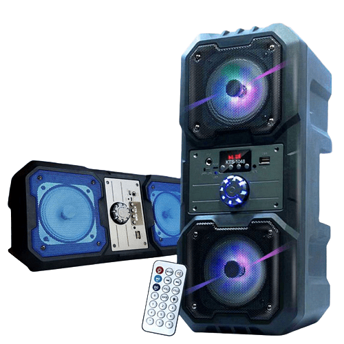 Колона за караоке КТS-1048, 4", 10W, Bluetooth, FM от    — продуктова снимка
